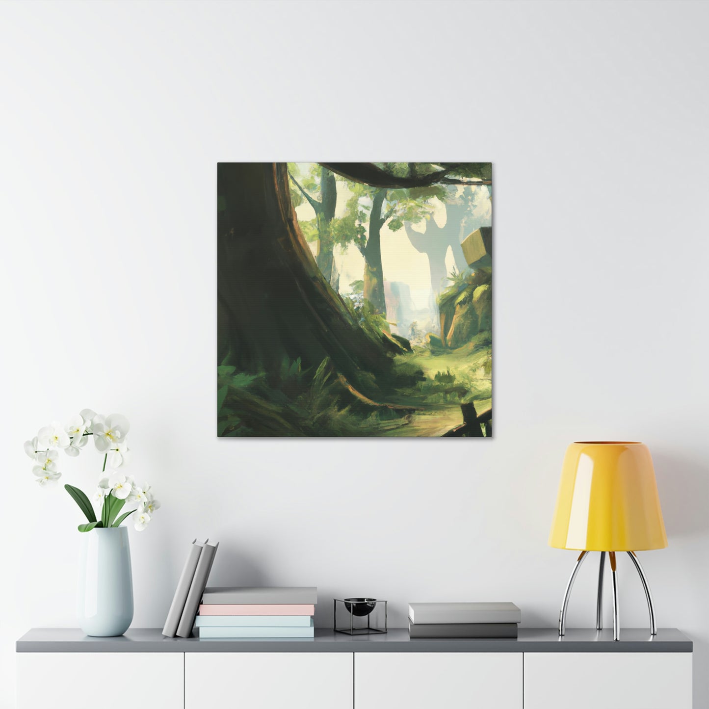 Elise Greenforest. - Canvas