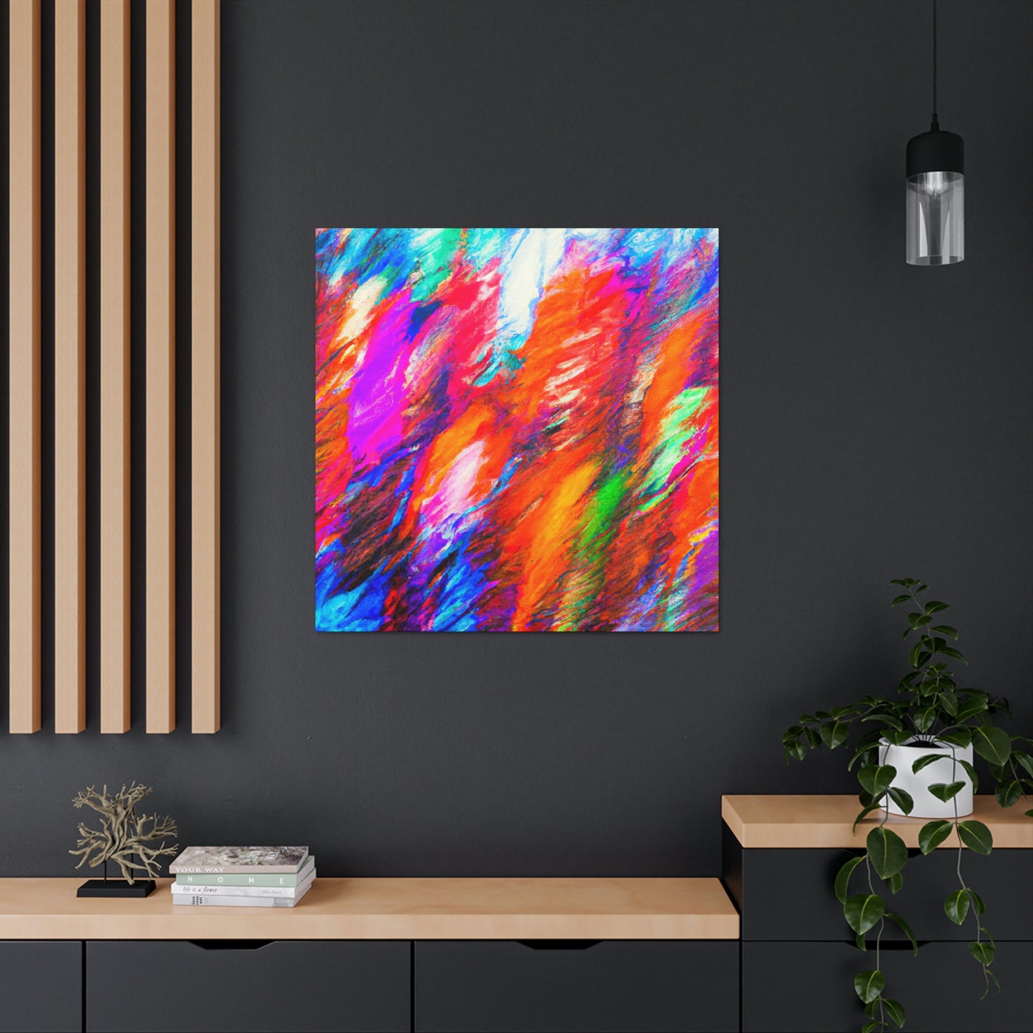 Rainbow-Dove Dancer- Canvas