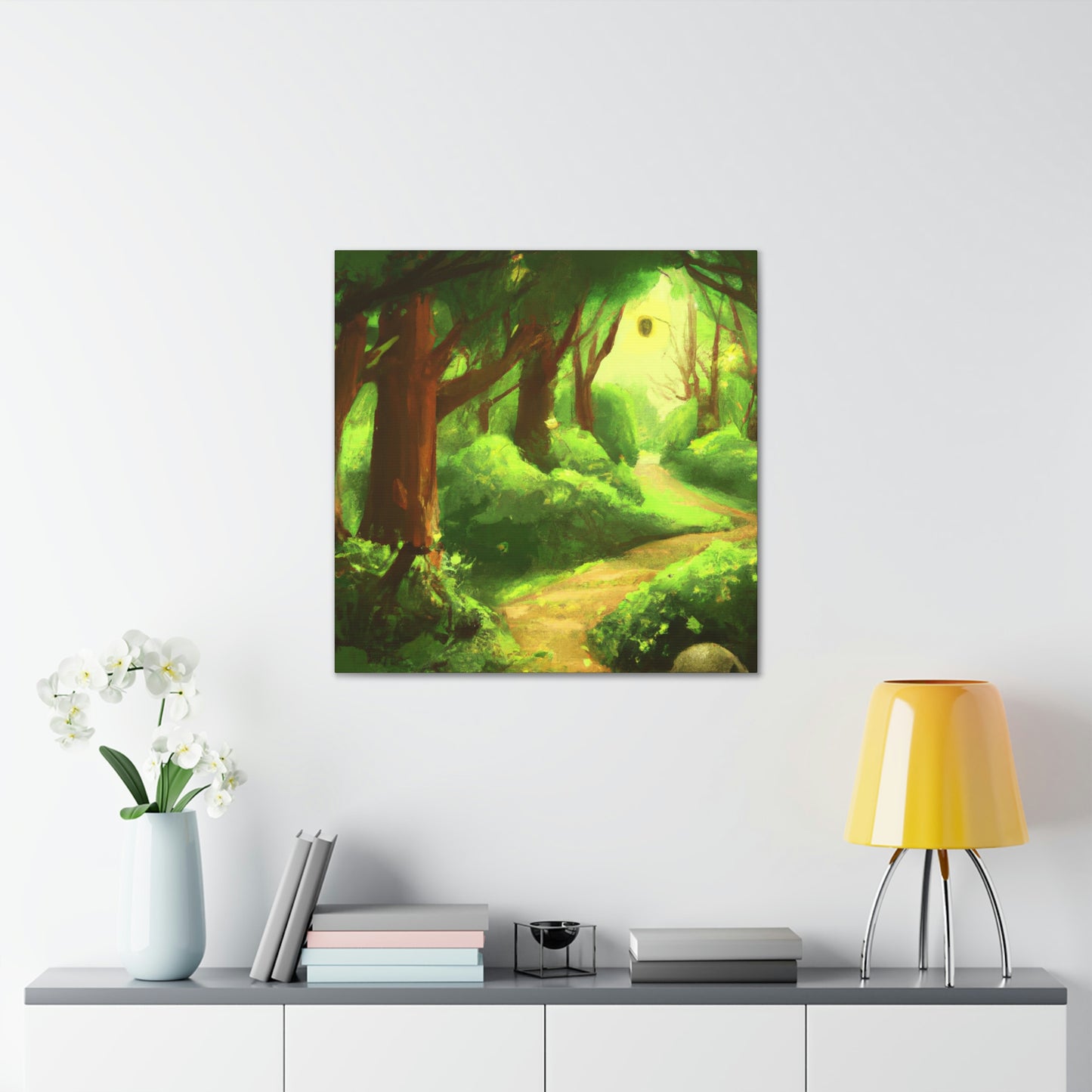 Forest Walker Digital Artworks  by  Jessi Stroud - Canvas