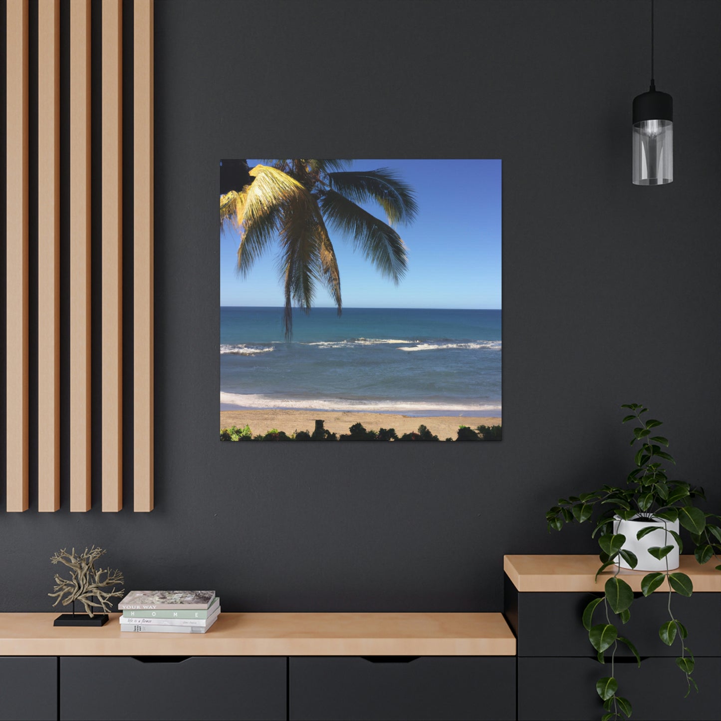 Sunset Shore Artist- Canvas