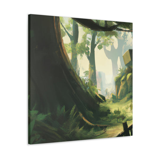 Elise Greenforest. - Canvas