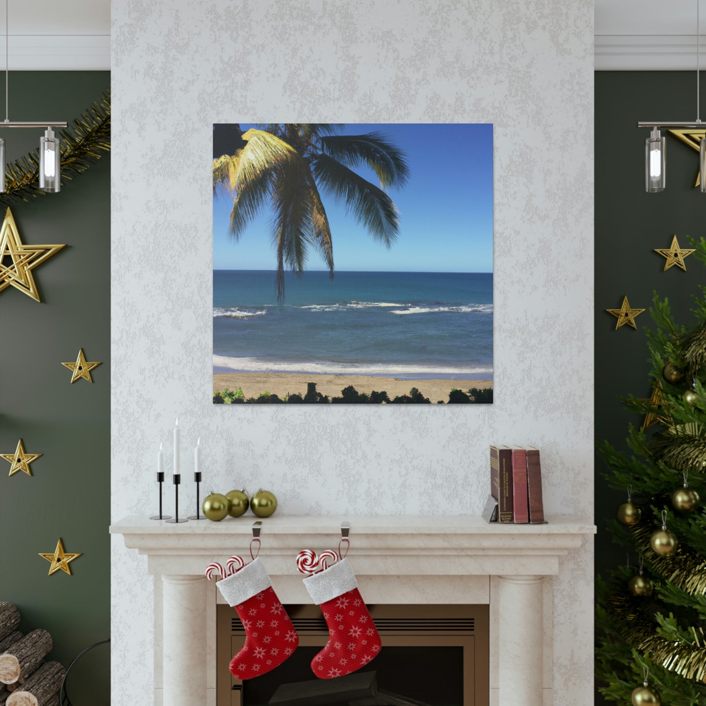 Sunset Shore Artist- Canvas