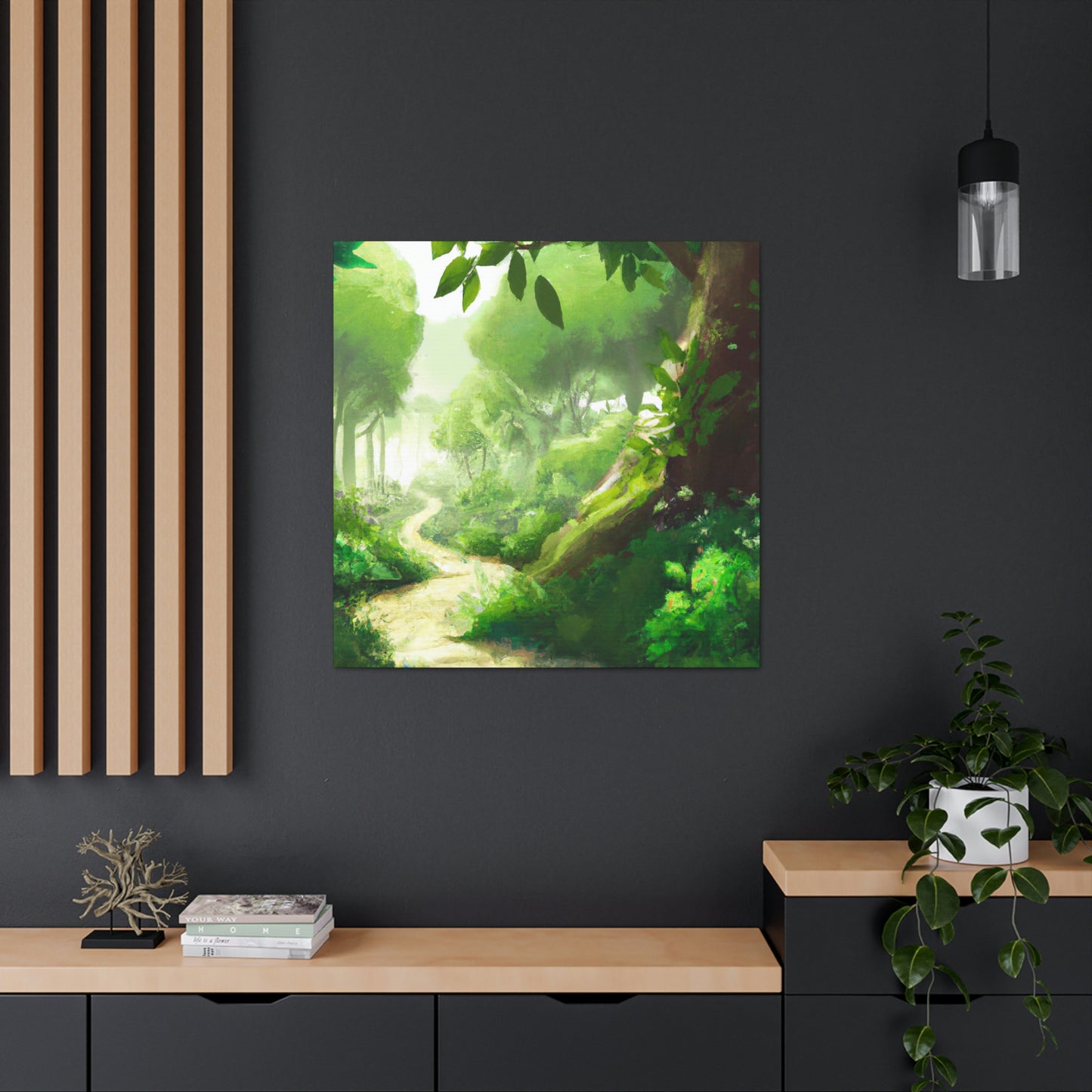 Forest Walk Artist (or 'artist name' + Forest Walk) - Canvas