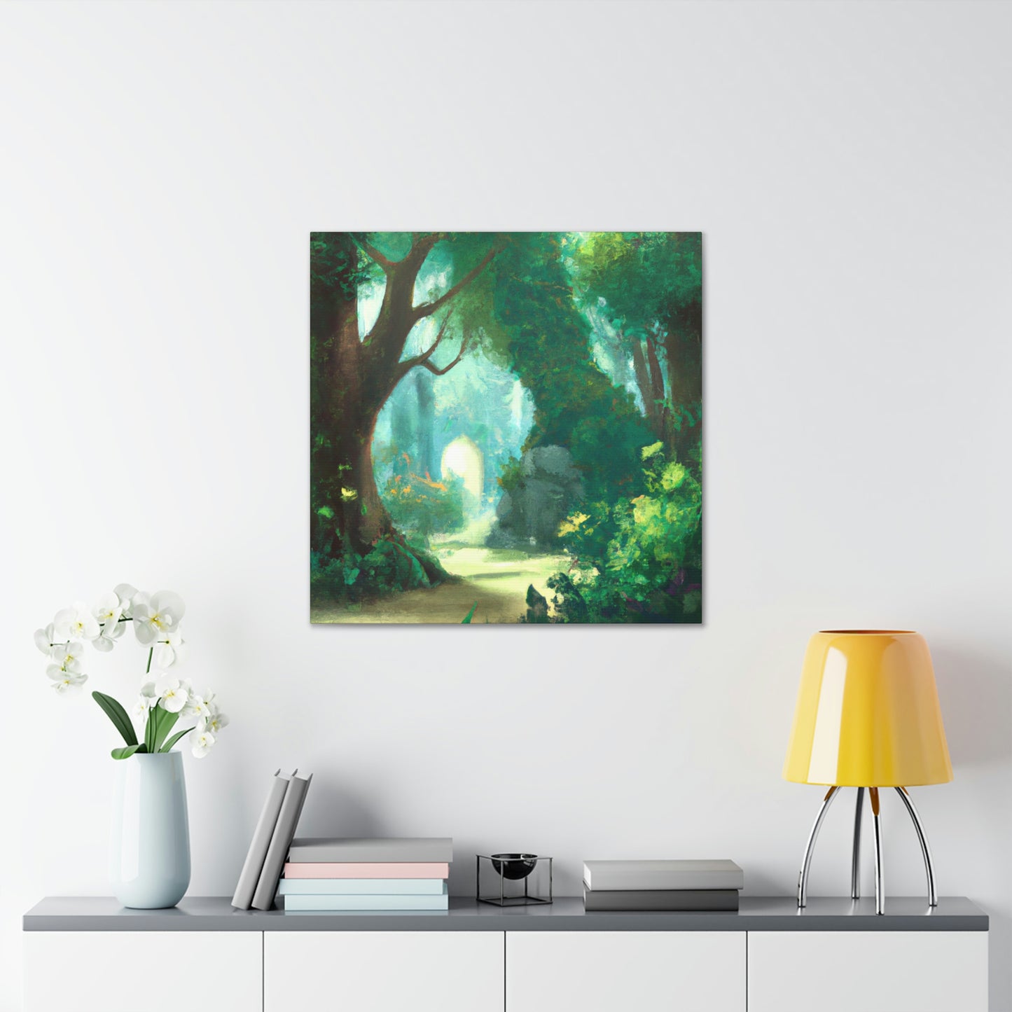 Green Path Artist Kenneth Jackson - Canvas