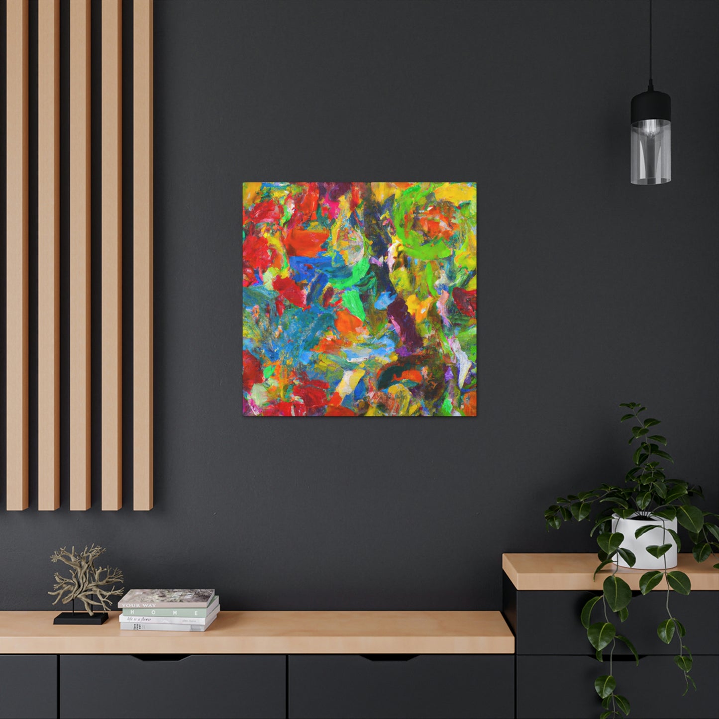 Rainbow Chrysalis- Canvas