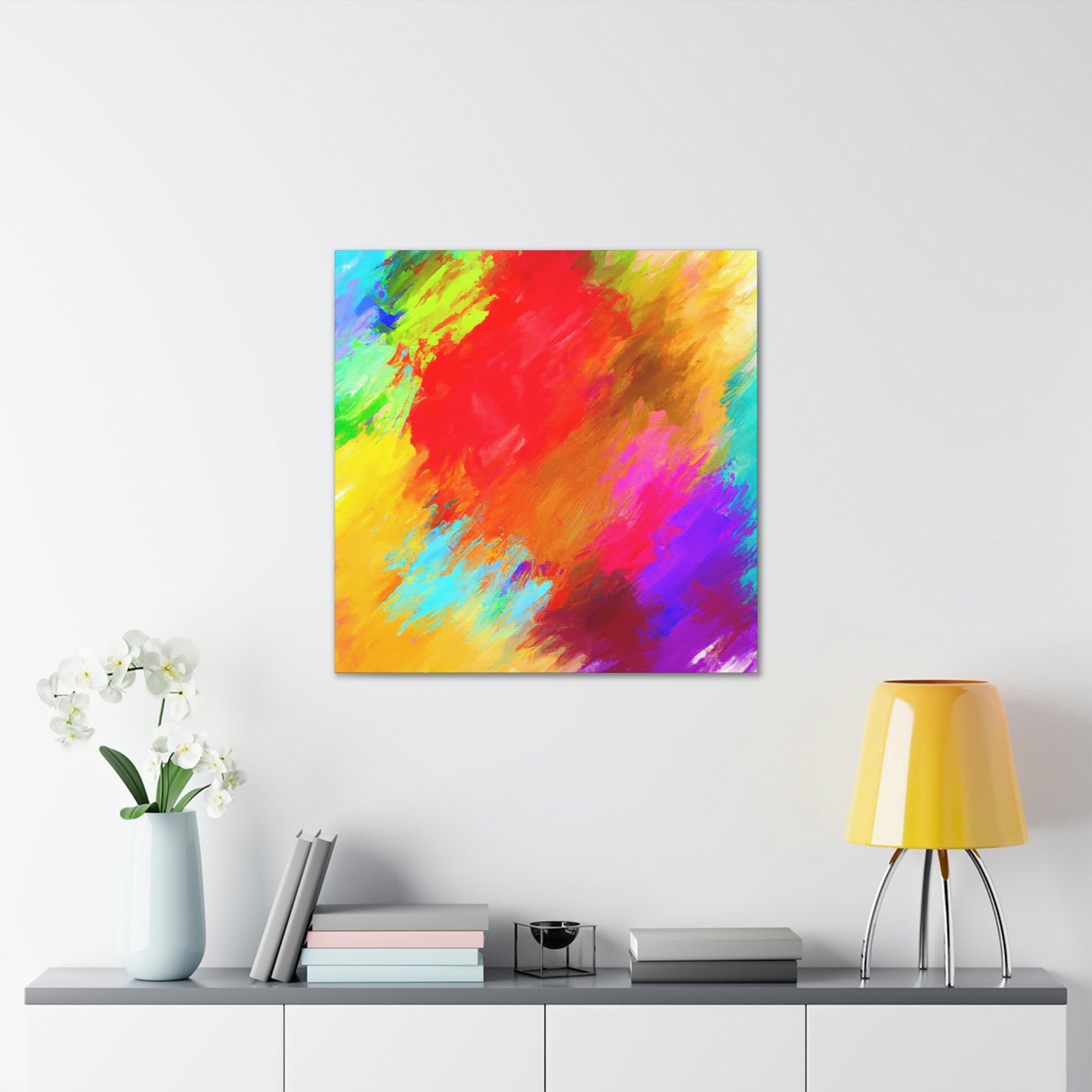 Rainbow Joy- Canvas