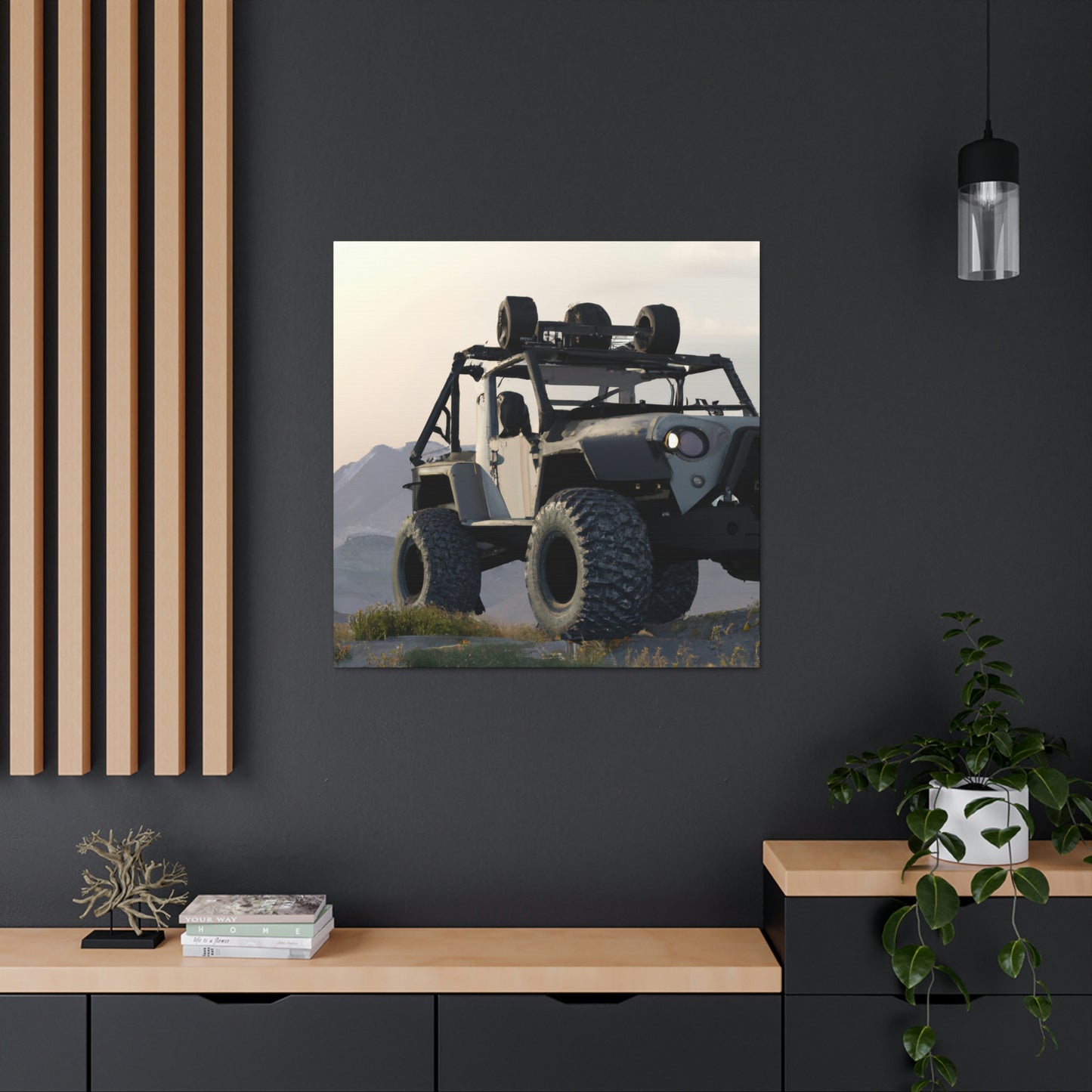 Dave Miller Automotive Digital Art- Canvas