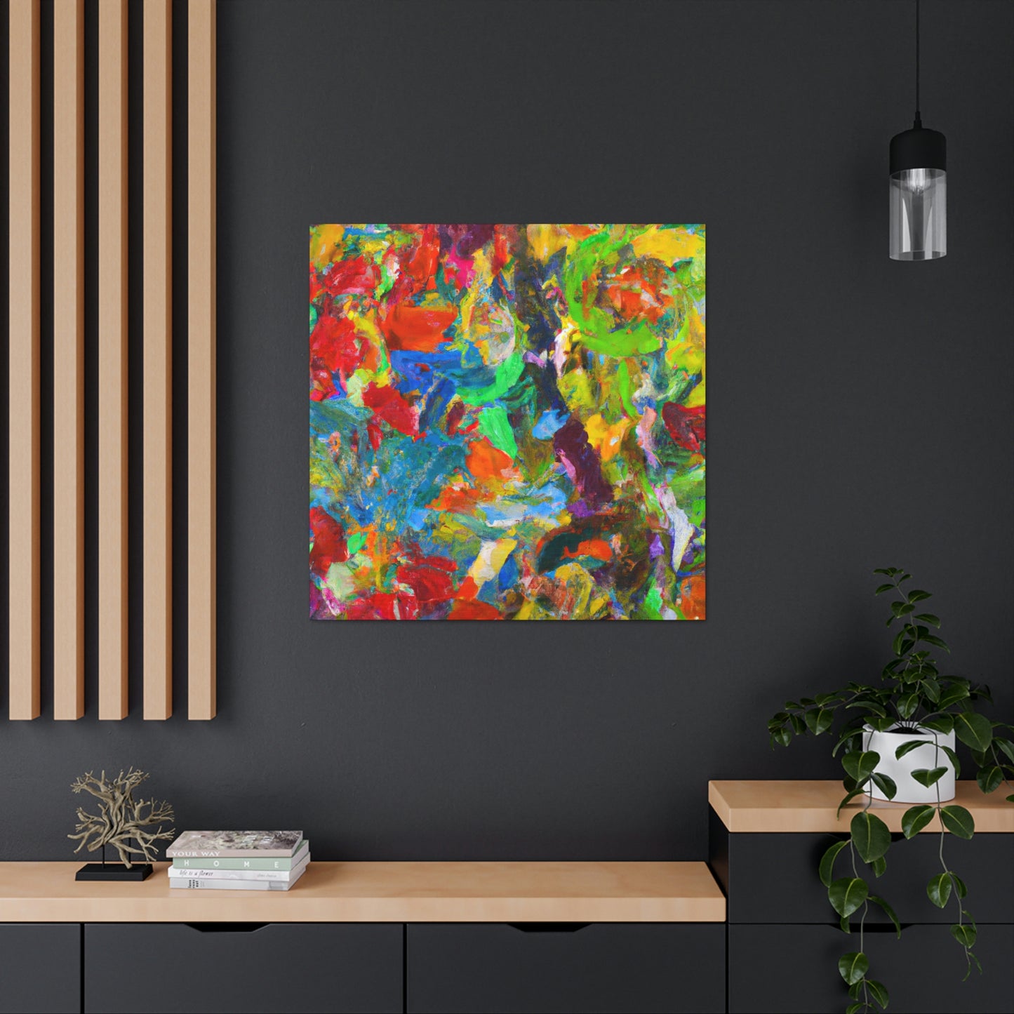 Rainbow Chrysalis- Canvas