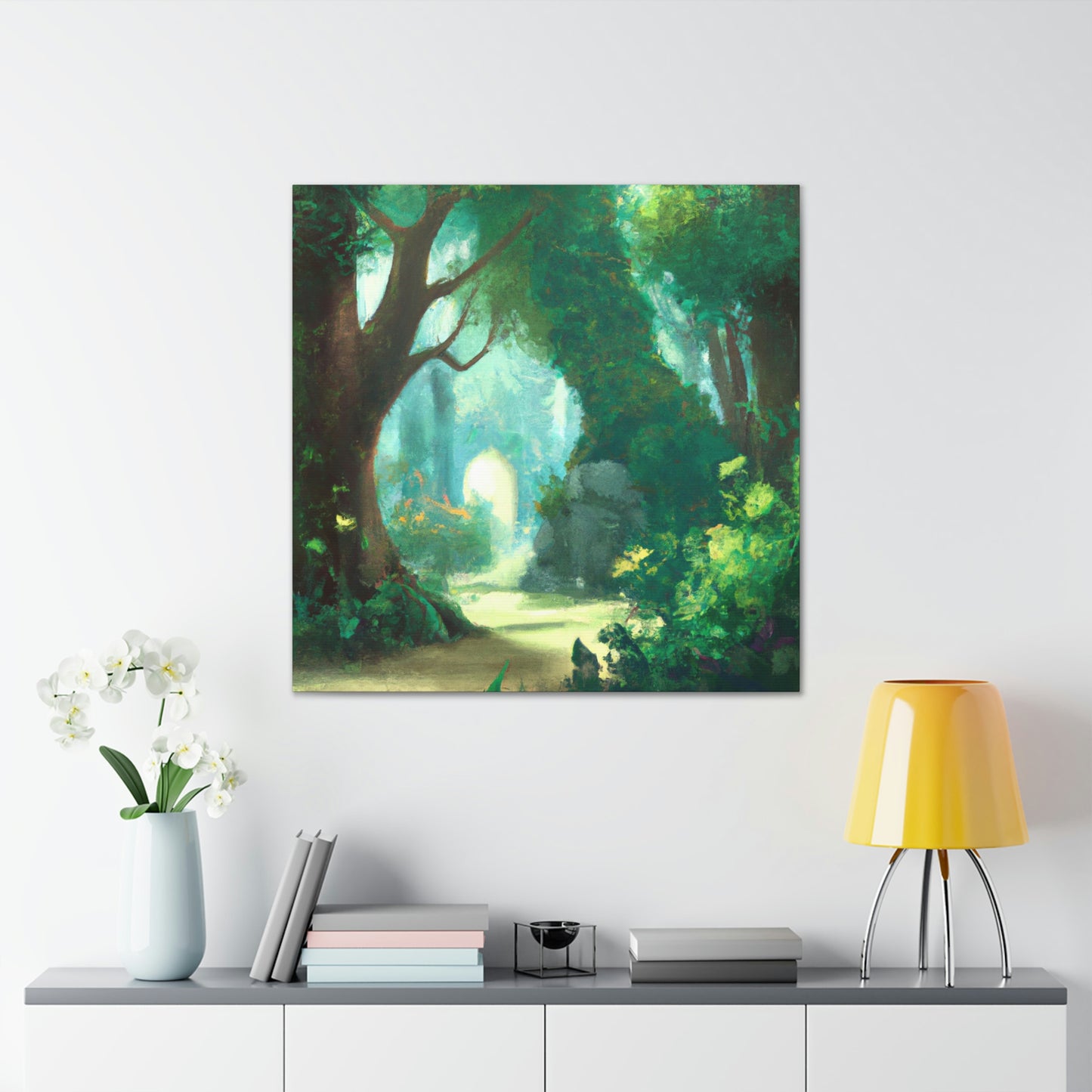 Green Path Artist Kenneth Jackson - Canvas