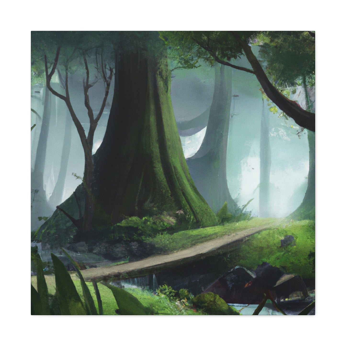 Leah-Ling Woodland - Canvas