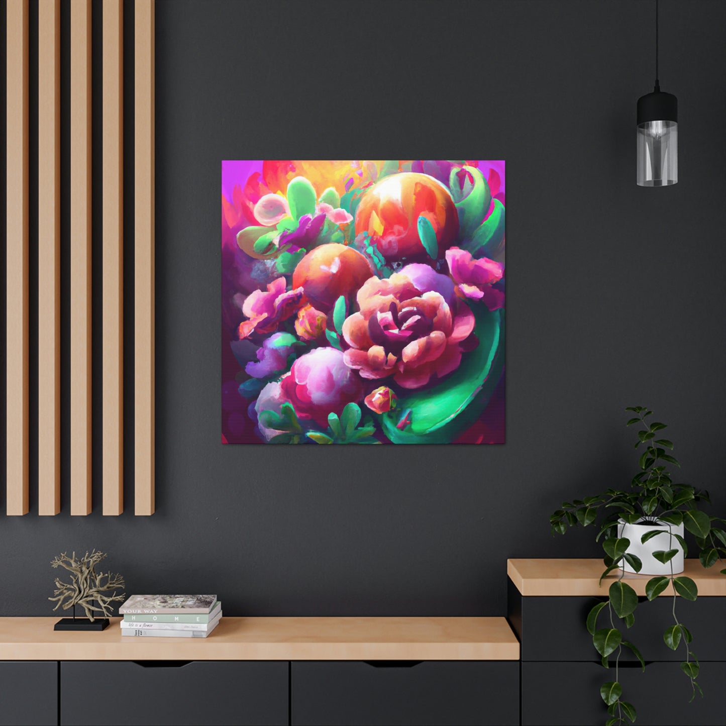 Erin Wilson - Vividly Blooming- Canvas