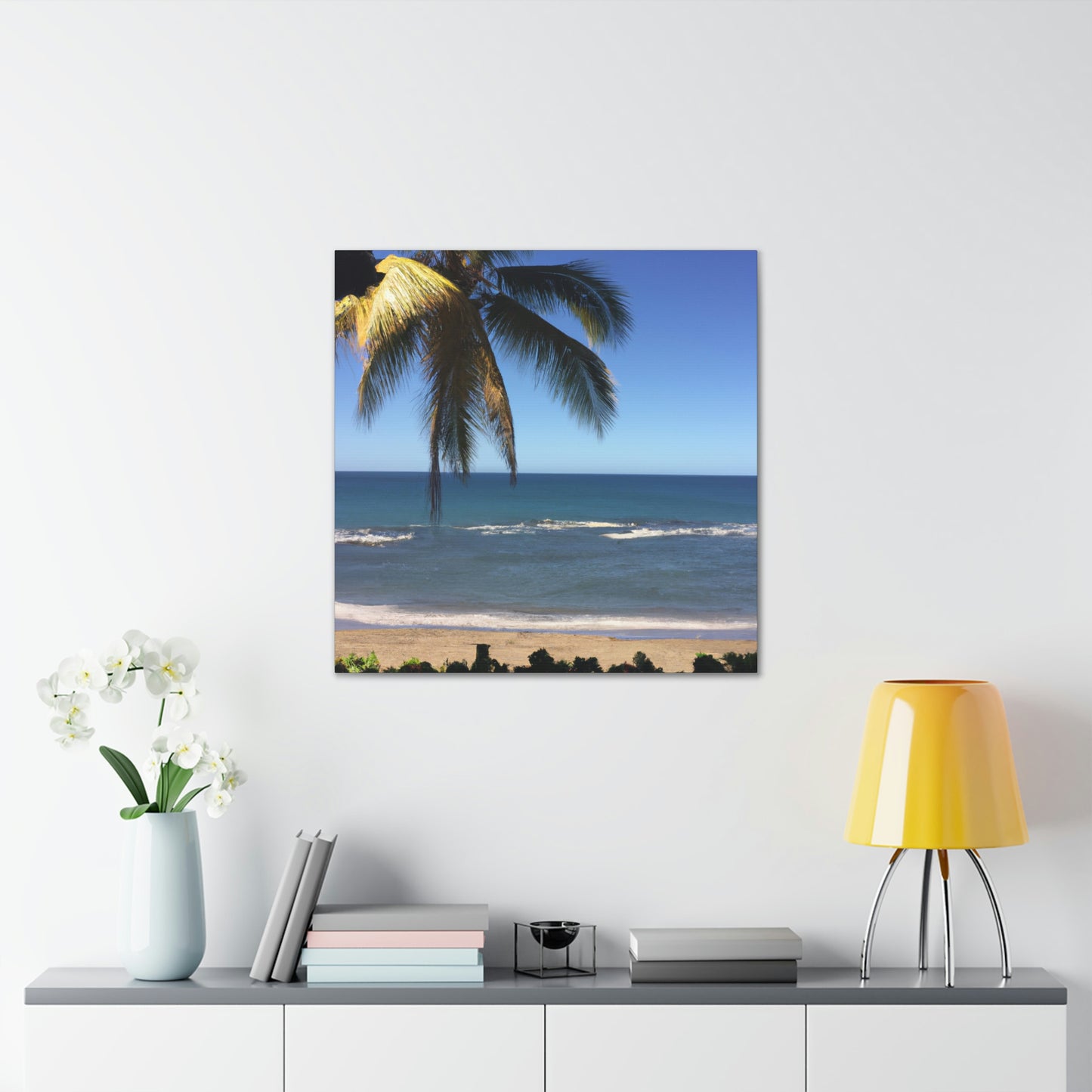 Sunset Shore Artist- Canvas