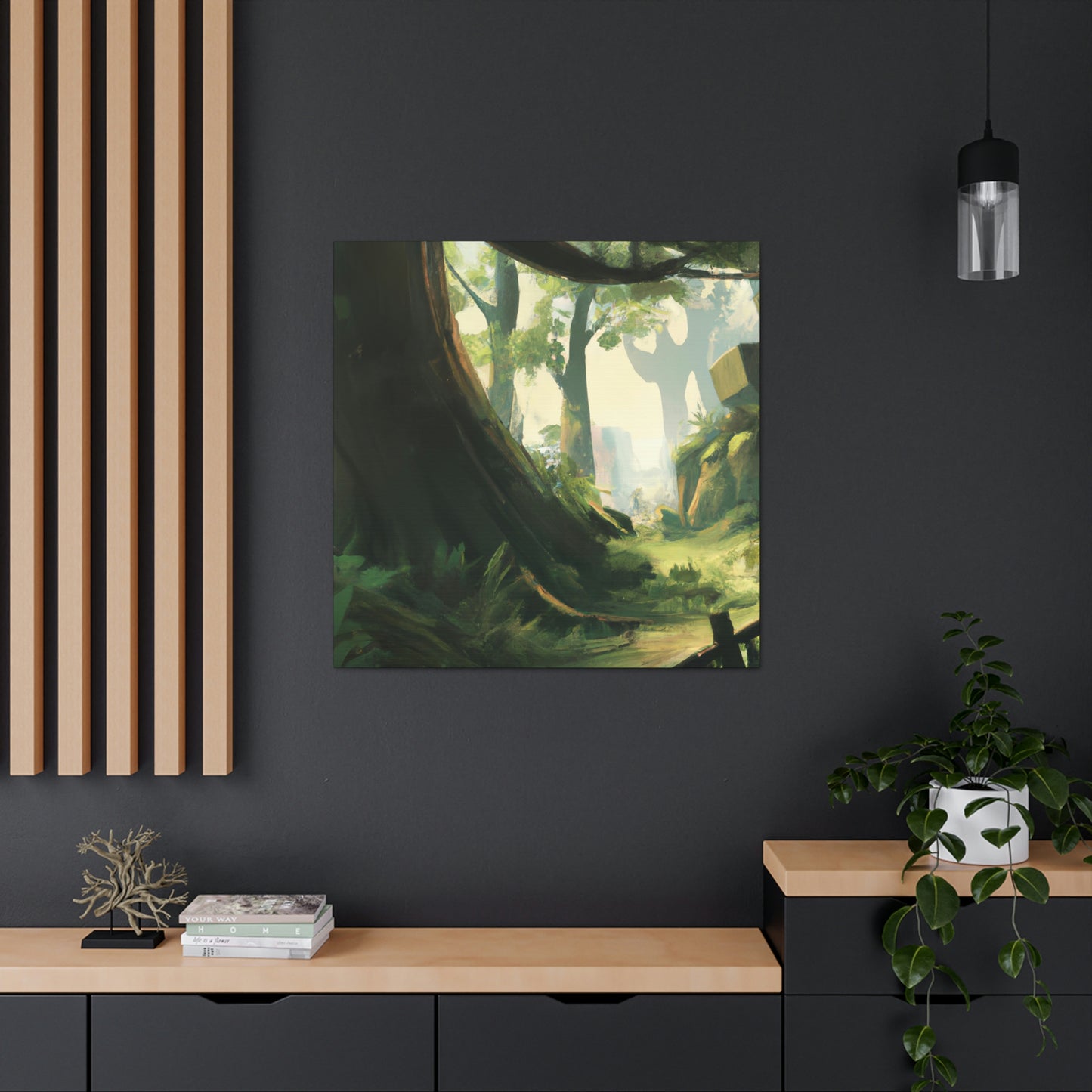 Elise Greenforest. - Canvas