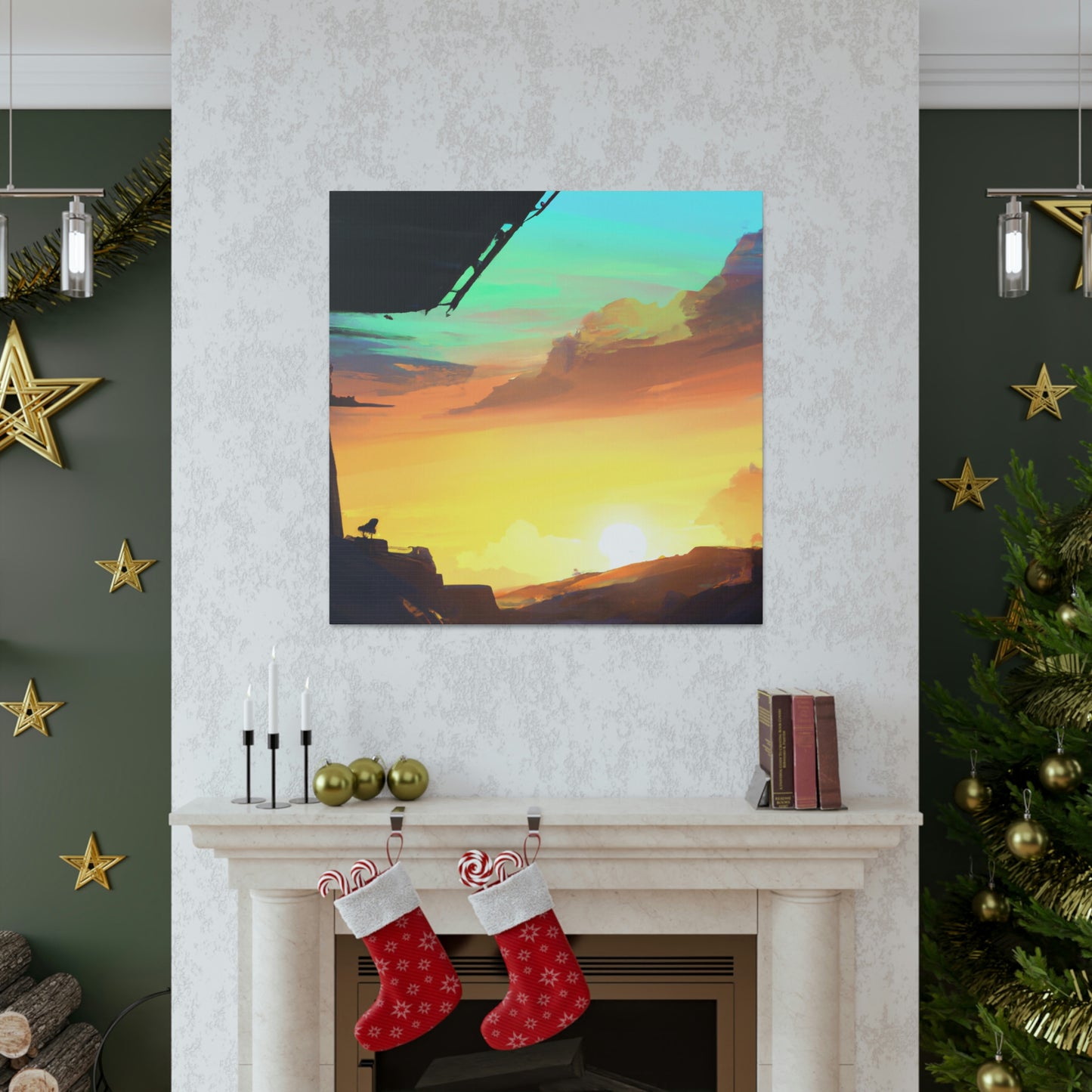 Sunset Skye Digital Artist- Canvas