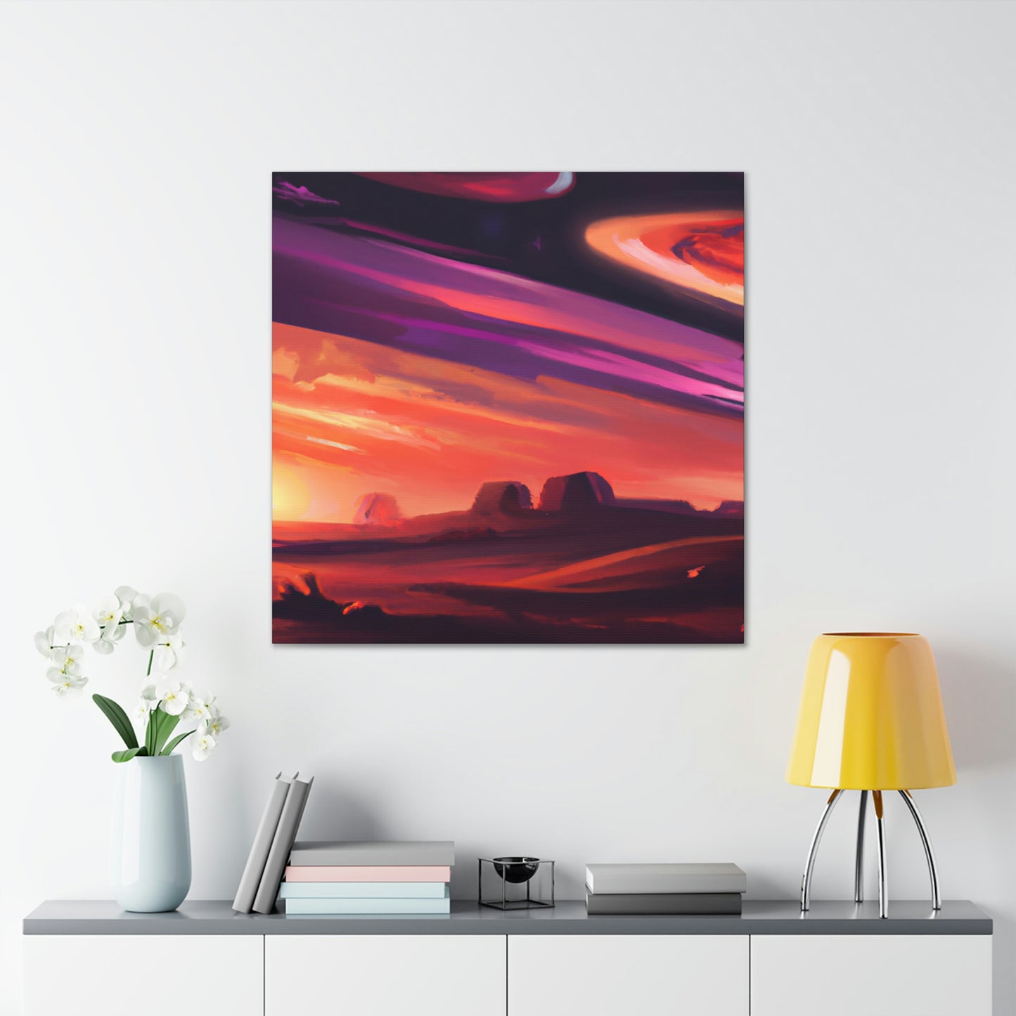 Artisia Sunrise.- Canvas